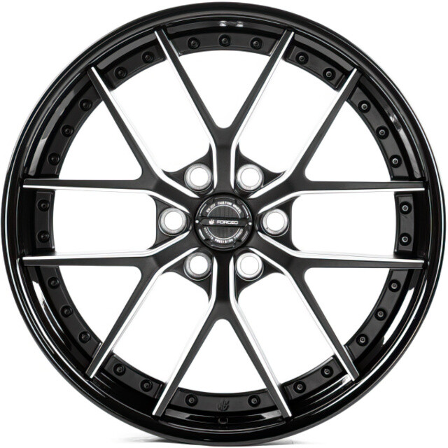 Литі диски WS Forged WS6-117C R22 W9 PCD6x139.7 ET45 DIA95.1 (satin black milling)-зображення-1