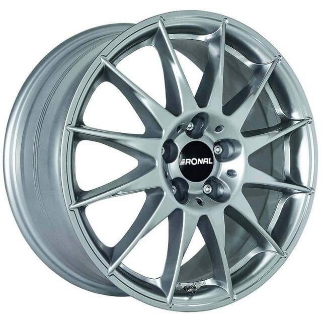 Литі диски Ronal R54 R17 W8 PCD5x114.3 ET35 DIA82 (titanium)-зображення-1