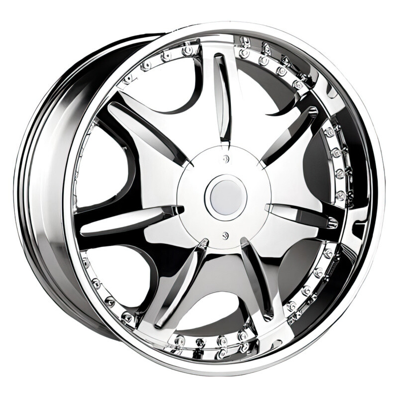 Литі диски FJB F-318 R22 W9.5 PCD6x139.7 ET20 DIA108.1 (chrome)