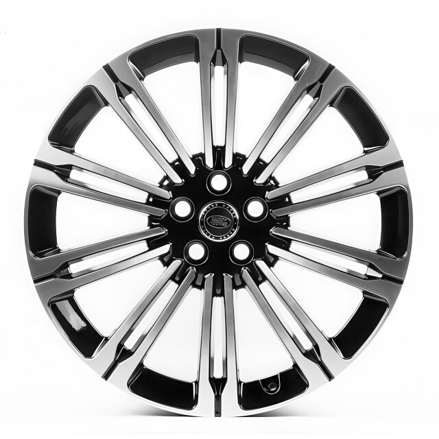 Литі диски Replica Land Rover (LR941) R22 W9.5 PCD5x120 ET49 DIA72.6 (black machined face)