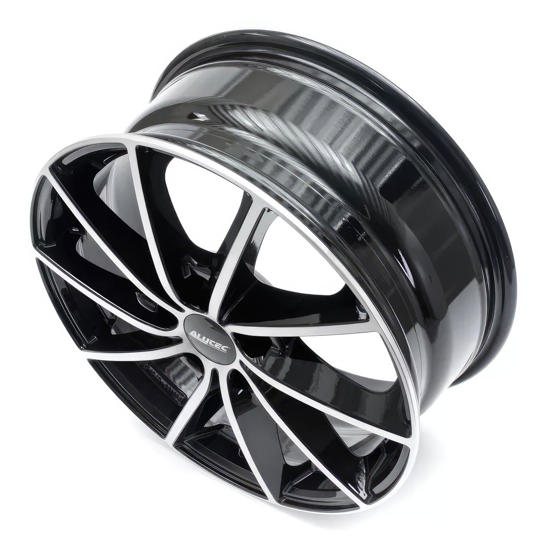 Литі диски Alutec Singa R16 W6 PCD4x100 ET43 DIA54.1 (black polished) Литі диски Alutec Singa R16 W6 PCD4x100 ET43 DIA54.1 (black polished)-зображення-3