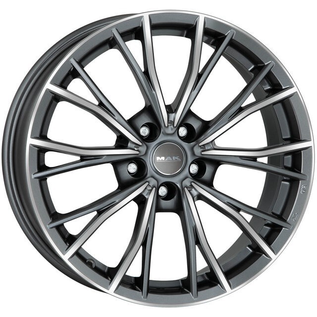 Литі диски Mak Mark R19 W8.5 PCD5x112 ET25 DIA66.6 (gun metal mirror)