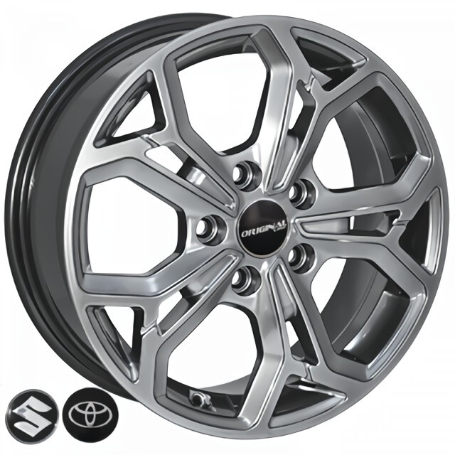 Литі диски Replica Suzuki (FE190) R16 W6.5 PCD5x114.3 ET50 DIA60.1 (HB)-зображення-1