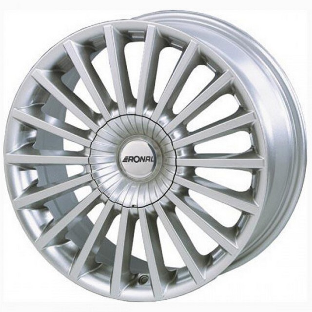 Литі диски Ronal R39 R14 W6 PCD5x100 ET35 DIA68 (silver)-зображення-1