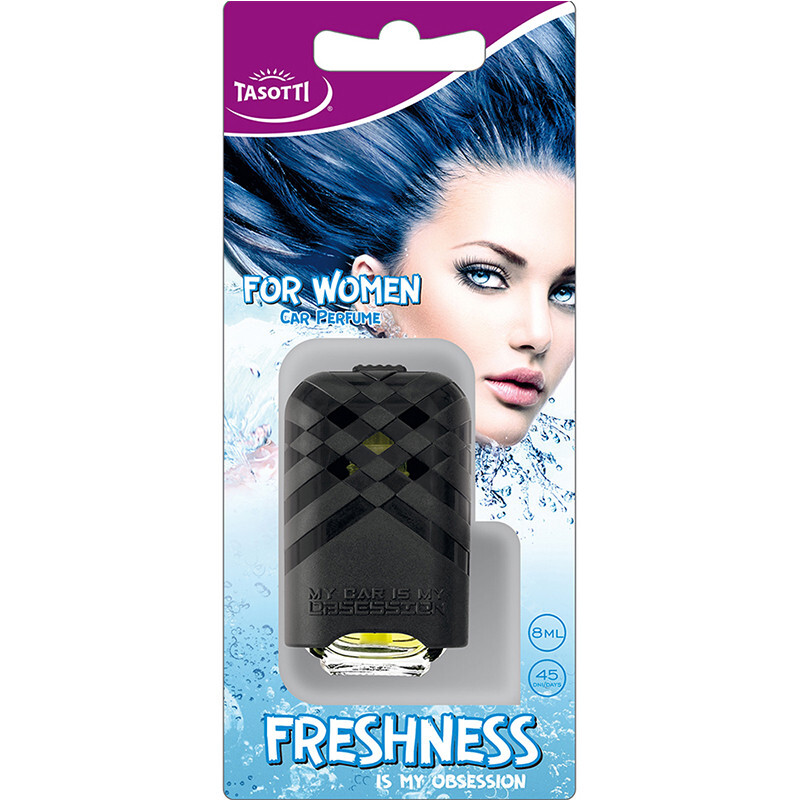 Рідкий Ароматизатор на дефлектор (охолодження) Tasotti Freshness For Women (Жіночий) 8ml-зображення-1
