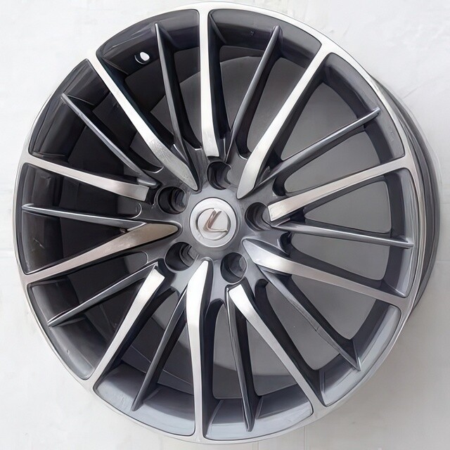 Литі диски Replica Lexus (LX9026) R18 W8 PCD5x114.3 ET30 DIA60.1 (black machined face)-зображення-1