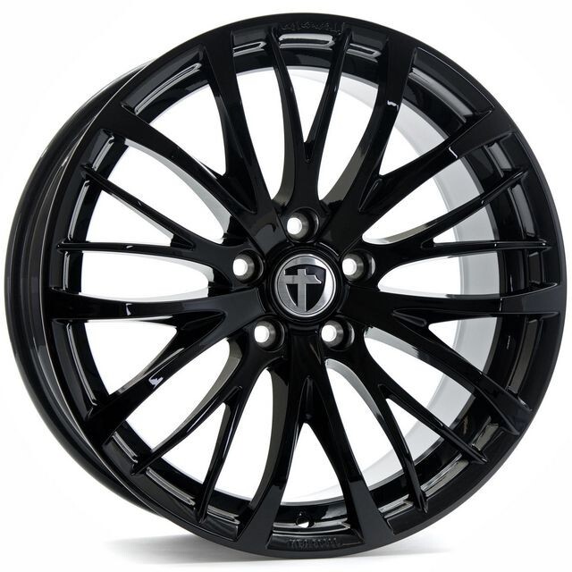 Литі диски Tomason TN7 R18 W8.5 PCD5x112 ET45 DIA72.6 (gloss black)-зображення-1