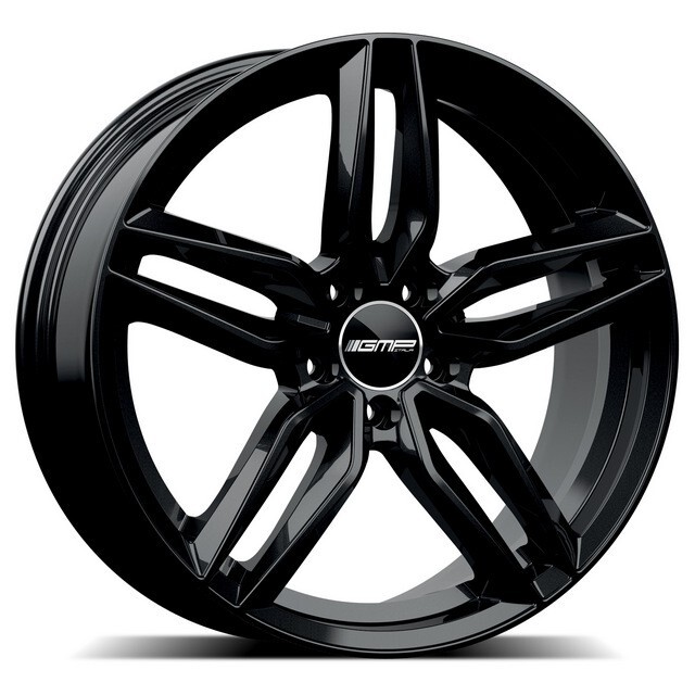 Литі диски GMP Italia Fasten R19 W8 PCD5x112 ET35 DIA66.6 (black)-зображення-1