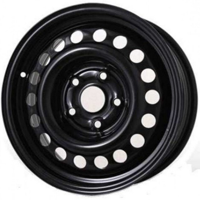 Сталеві диски Steel Kapitan R17 W6.5 PCD5x114.3 ET50 DIA64.1 (black)-зображення-1