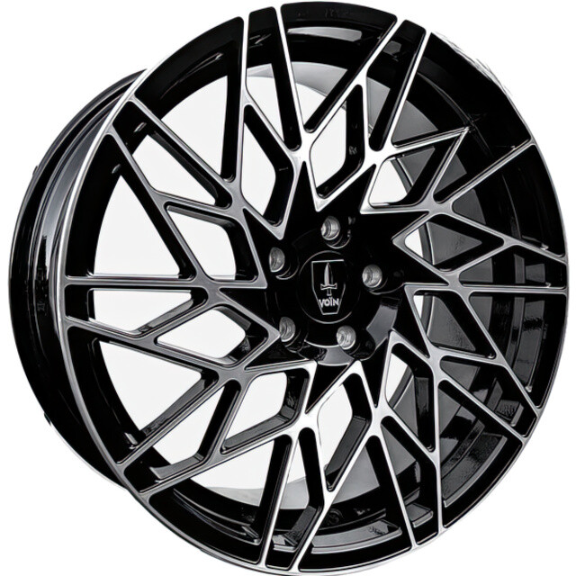 Литі диски Voin Tsunami R19 W8.5 PCD5x115 ET40 DIA70.2 (black polished)-зображення-1