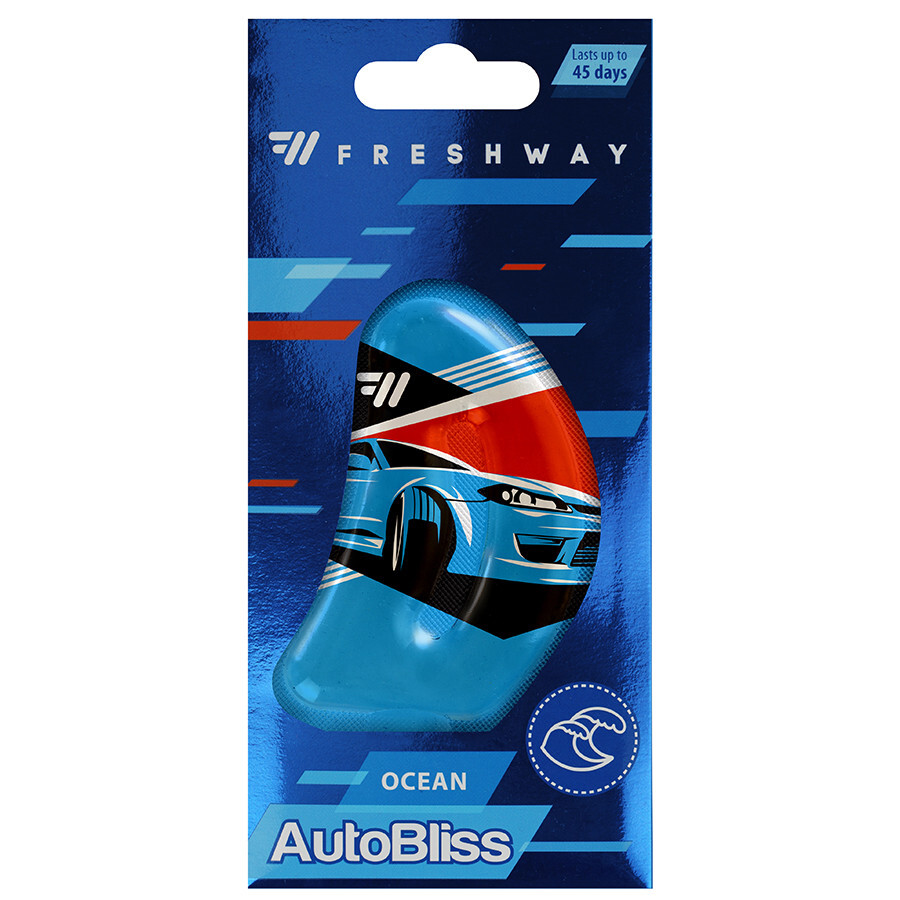 Рідкий Ароматизатор на дзеркало Fresh Way Auto Bliss Ocean (Океан) 8ml