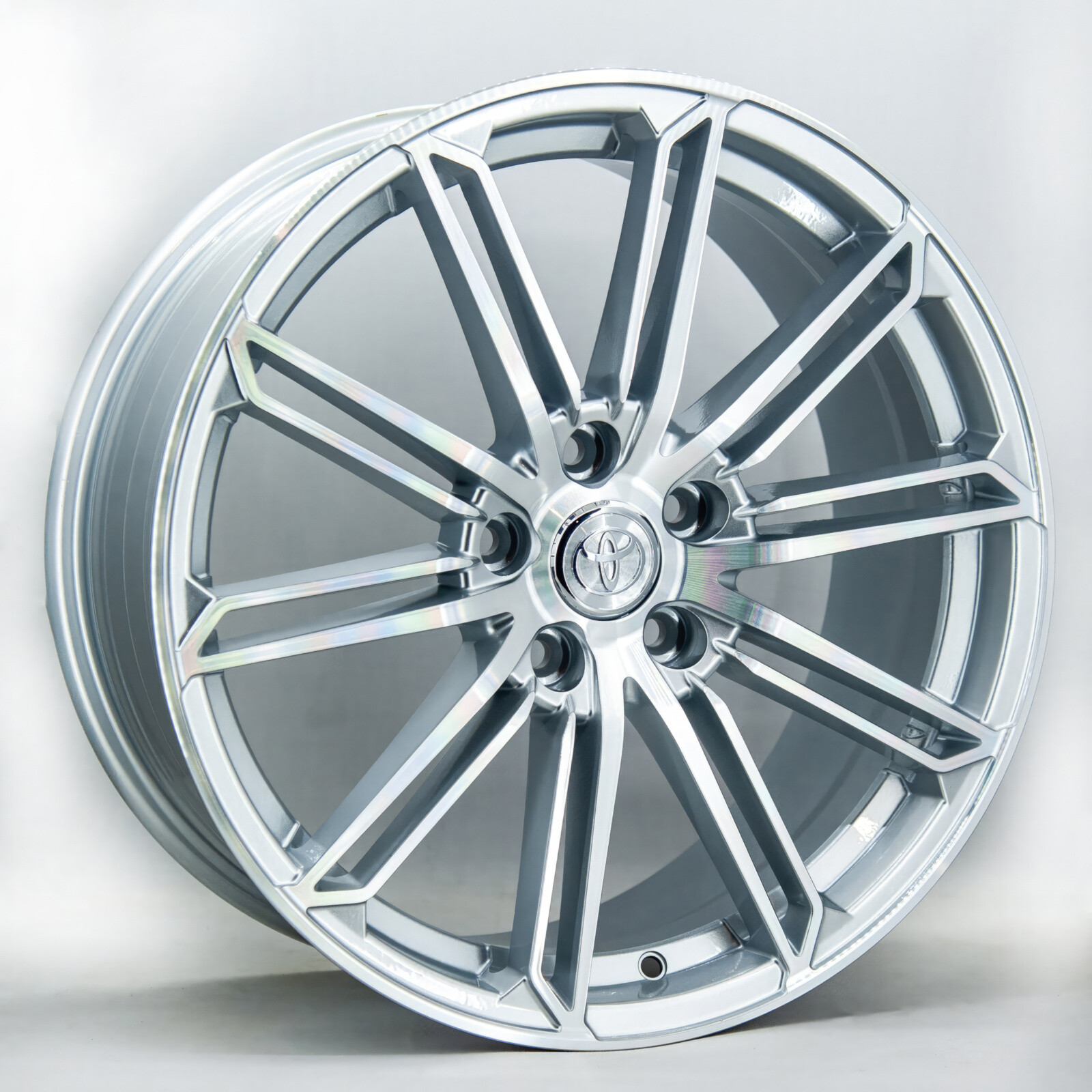Литі диски Replica Toyota (GT-DX168) R18 W8 PCD5x114.3 ET43 DIA60.1 (SMF)