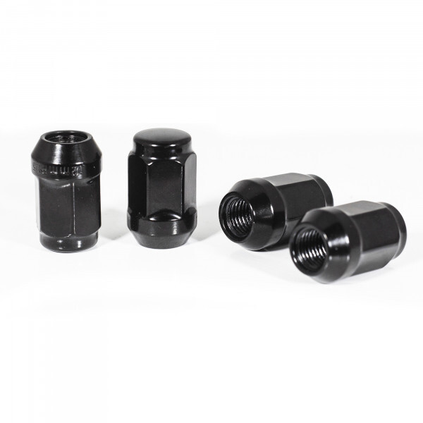 Колісні гайки ZW Конус (M12x1.5x35 NEX19) Black Chrome N008-B-зображення-1