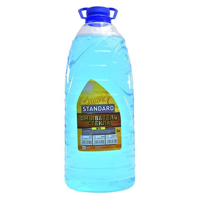 Омивач скла літній ДК STANDART BubbleGum (каністра 5л.) Омивач скла літній ДК STANDART BubbleGum (каністра 5л.)