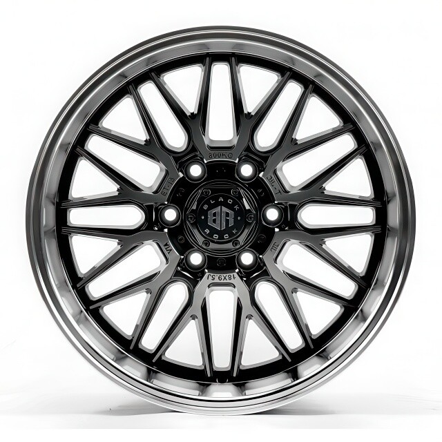 Литі диски Off Road Wheels OW1888 R18 W9.5 PCD6x135 ET-15 DIA87.1 (matt black machined lip)