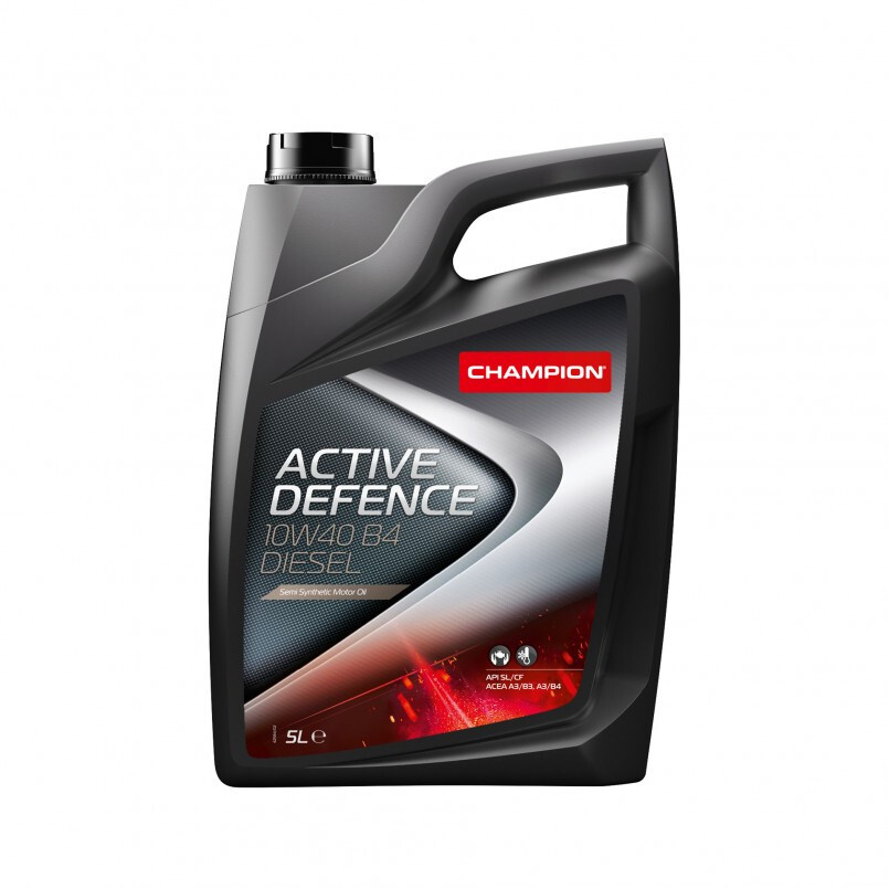 Моторна олія Champion Active Defence 10W-40 B4 Diesel (5л.)-зображення-1