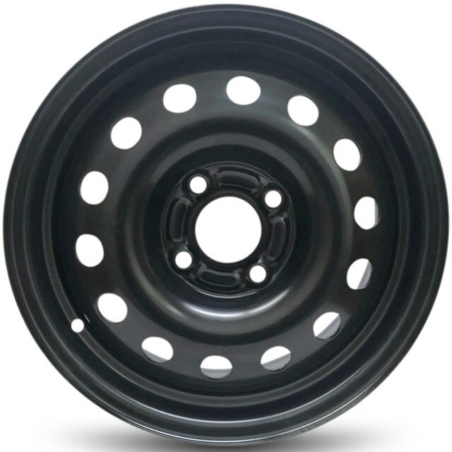 Сталеві диски Steel Daewoo R14 W5.5 PCD4x100 ET49 DIA57.1 (black)-зображення-1