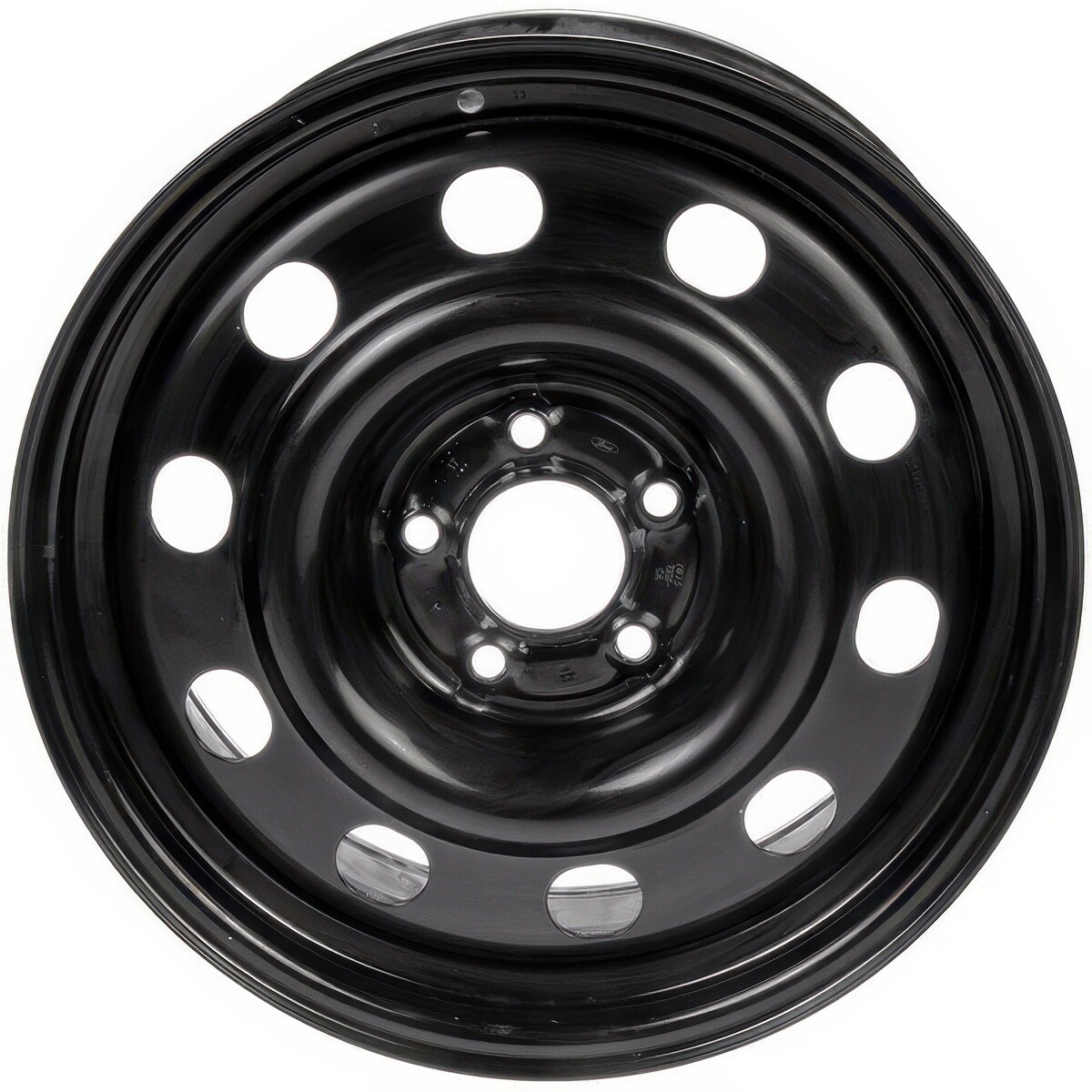 Сталеві диски Steel Noname R17 W6.5 PCD5x112 ET50 DIA57.1 (black)-зображення-1