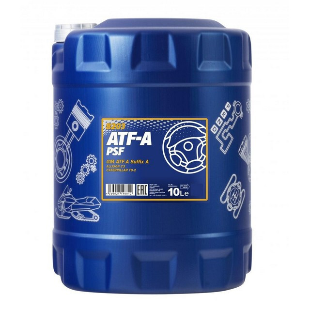 Трансмісійна олива Mannol ATF-A/PSF (10л.) Трансмісійна олива Mannol ATF-A/PSF (10л.)