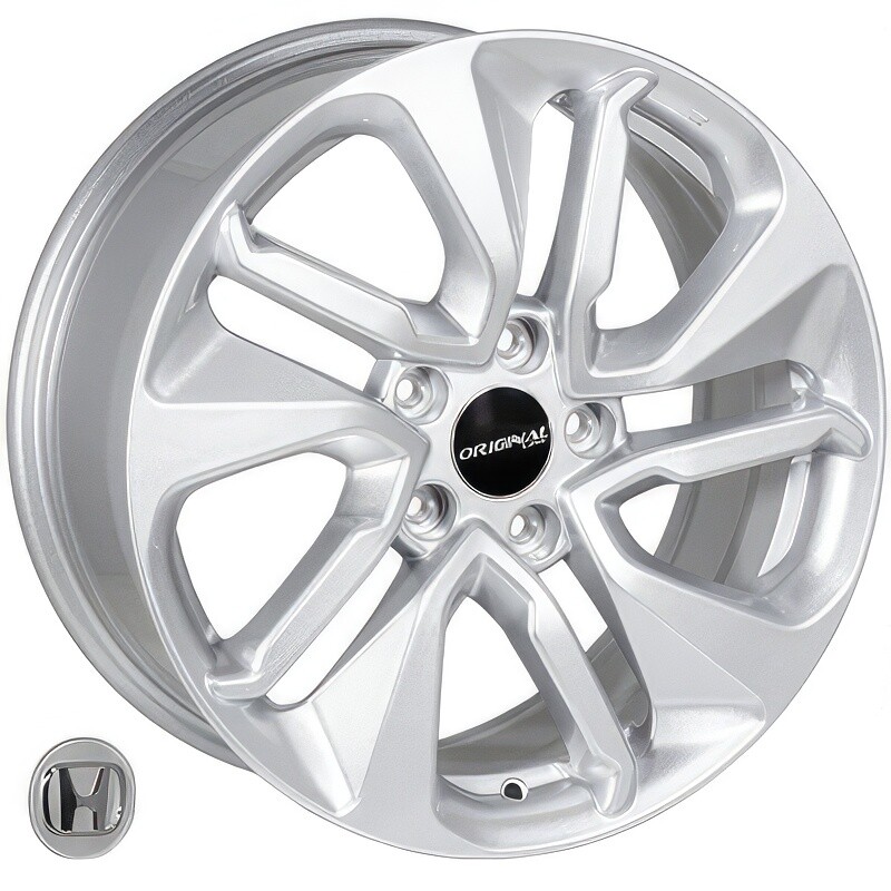 Литі диски Replica Honda (HP657) R17 W7.5 PCD5x114.3 ET45 DIA64.1 (silver)