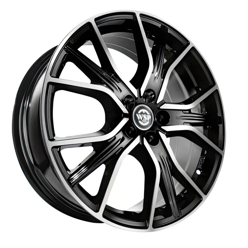 Литі диски WSP Italy Toyota (WD004) Zurich R18 W7 PCD5x114.3 ET35 DIA60.1 (gloss black polished)