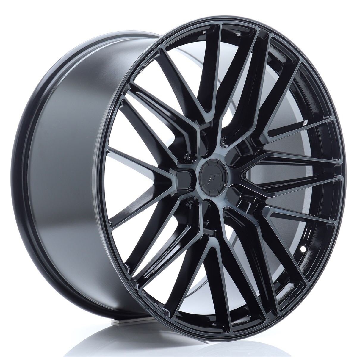 Литі диски Japan Racing JR38 R21 W10.5 PCD5x112 ET43 DIA74.1 (black brushed tinted face)-зображення-1