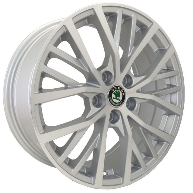 Литі диски Replica Skoda (CT1137) R17 W7.5 PCD5x112 ET45 DIA66.6 (SMF)