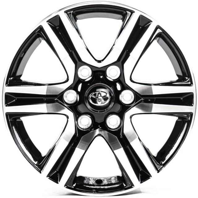 Литі диски Replica Toyota (TY718) R17 W7.5 PCD6x139.7 ET25 DIA106.1 (BKF)