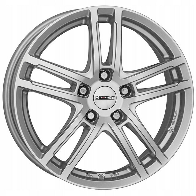 Литі диски Dezent TZ R17 W7 PCD5x115 ET44 DIA70.2 (silver)-зображення-1