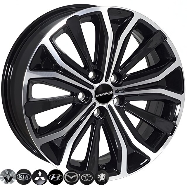 Литі диски ZW BK591 R17 W7 PCD5x114.3 ET46 DIA67.1 (BP)