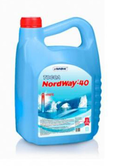 Рідина охолоджуюча тосол МФК NordWay-40 -24° 4.5 кг