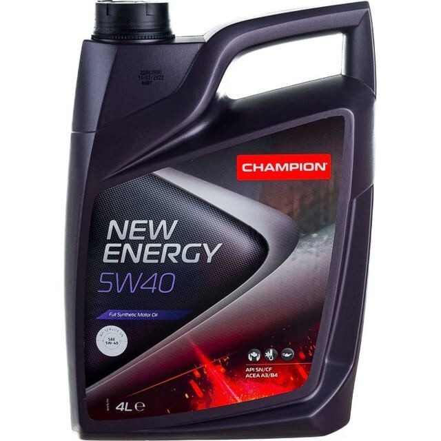 Моторна олія Champion New Energy 5W-40 (4л.)-зображення-1