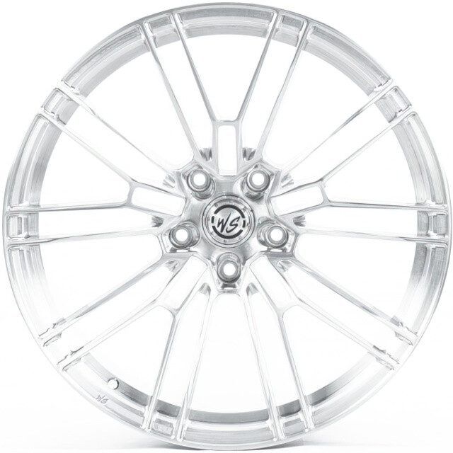 Литі диски WS Forged WS-119C R20 W10.5 PCD5x132 ET18 DIA66.6 (brushed silver)-зображення-1