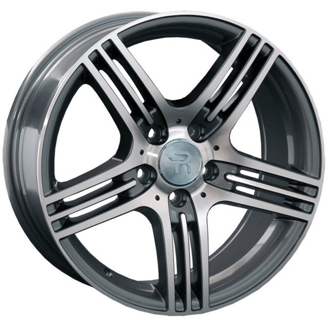 Литі диски Replica Mercedes (MR74) R20 W9.5 PCD5x112 ET35 DIA66.6 (gun metal)-зображення-3