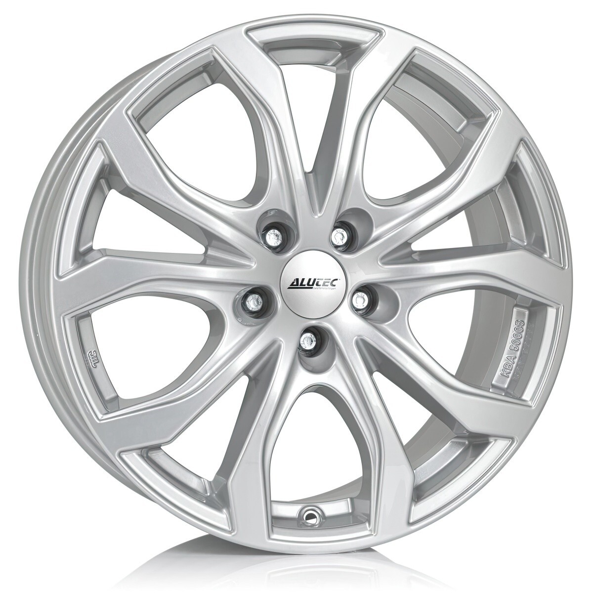 Литі диски Alutec W10 R19 W8.5 PCD5x112 ET55 DIA66.6 (silver)-зображення-1