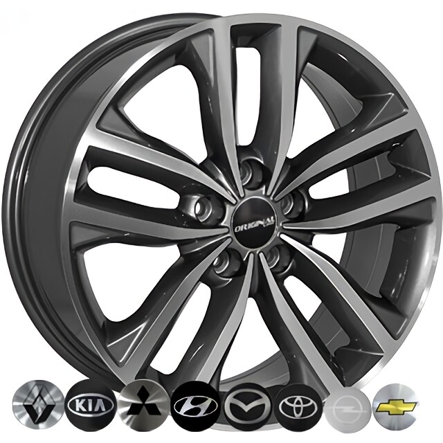 Литі диски Replica Opel (BK846) R17 W7 PCD5x115 ET40 DIA70.2 (GP)