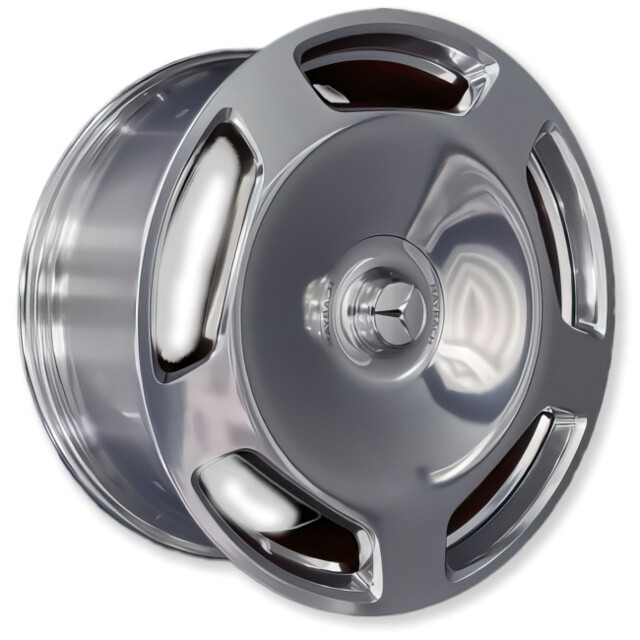 Литі диски Replica Mercedes (MR980) R20 W9 PCD5x112 ET34 DIA66.6 (polished)-зображення-1