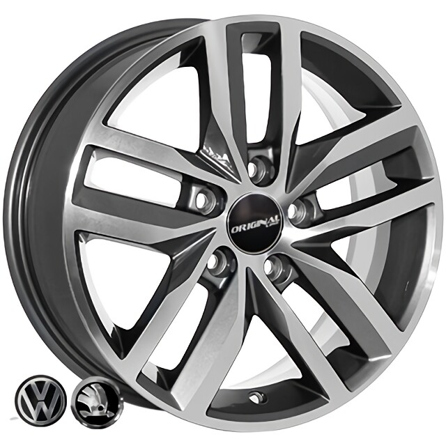 Литі диски ZW 6314 R15 W6 PCD5x112 ET38 DIA57.1 (MKP)