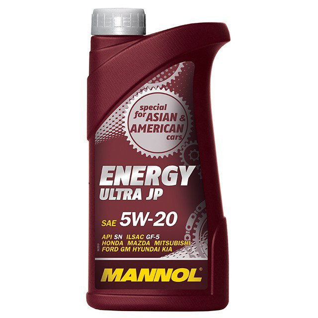 Моторне масло Mannol Energy ULTRA JP SN GF-5 SAE 5W-20 (1л.)