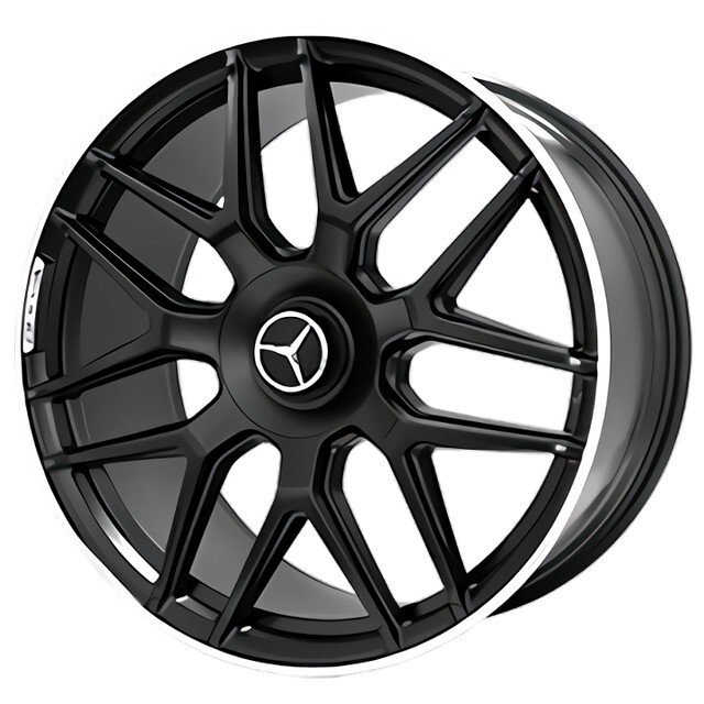 Литі диски Replica Mercedes (MR762) R20 W8.5 PCD5x112 ET35 DIA66.6 (MBL)-зображення-3