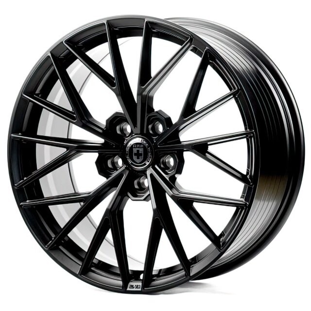 Литі диски Flow Forming FF001 R18 W8 PCD5x112 ET35 DIA66.6 (matt black)-зображення-1