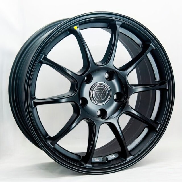Литі диски VLF ULF15 R15 W6.5 PCD4x100 ET38 DIA73.1 (matt black) Литі диски VLF ULF15 R15 W6.5 PCD4x100 ET38 DIA73.1 (matt black)