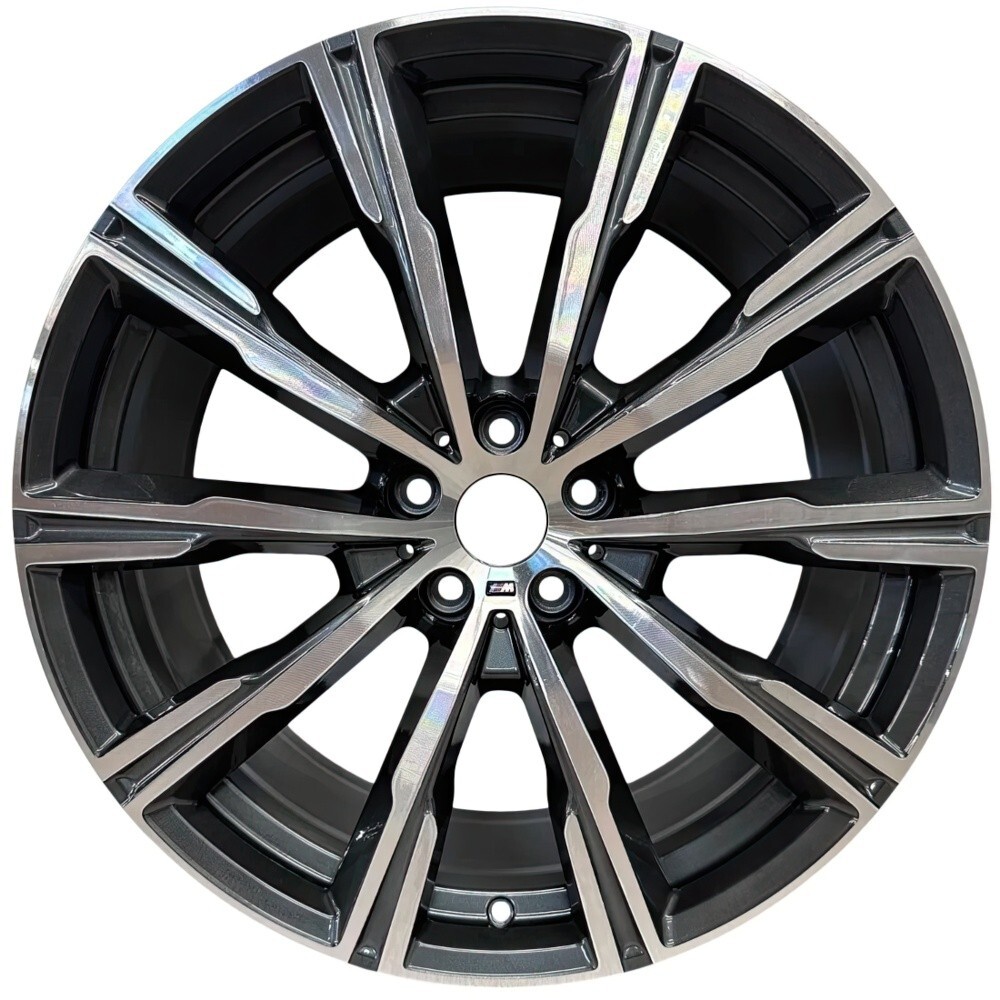 Литі диски BMW OEM 8071996 R20 W9 PCD5x112 ET35 DIA66.6 (anthracite polished)