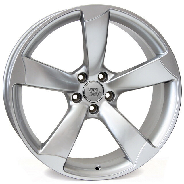 Литі диски WSP Italy Audi (W567) Giasone R19 W8 PCD5x112 ET26 DIA66.6 (hyper silver)-зображення-1