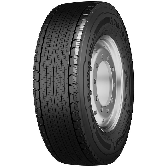 Вантажні шини Continental HD3+ EcoPlus (ведуча) 315/70 R22.5 154/150L 3PMSF 20PR-зображення-1
