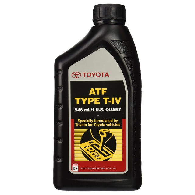 Гідравлічна олія Toyota ATF T4 (1qt = 0,946л.).