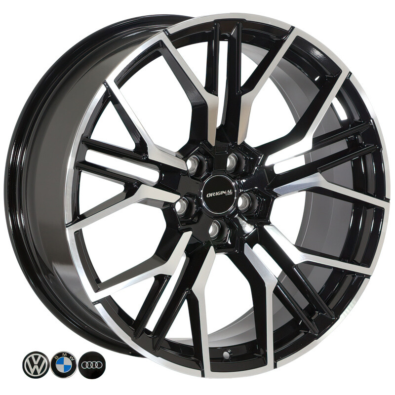 Литі диски ZF ZY08004 R20 W8.5 PCD5x112 ET25 DIA66.6 (MB)-зображення-1