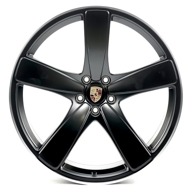 Литі диски Replica Porsche (PR5486) R21 W10 PCD5x112 ET19 DIA66.6 (satin black lip polished)