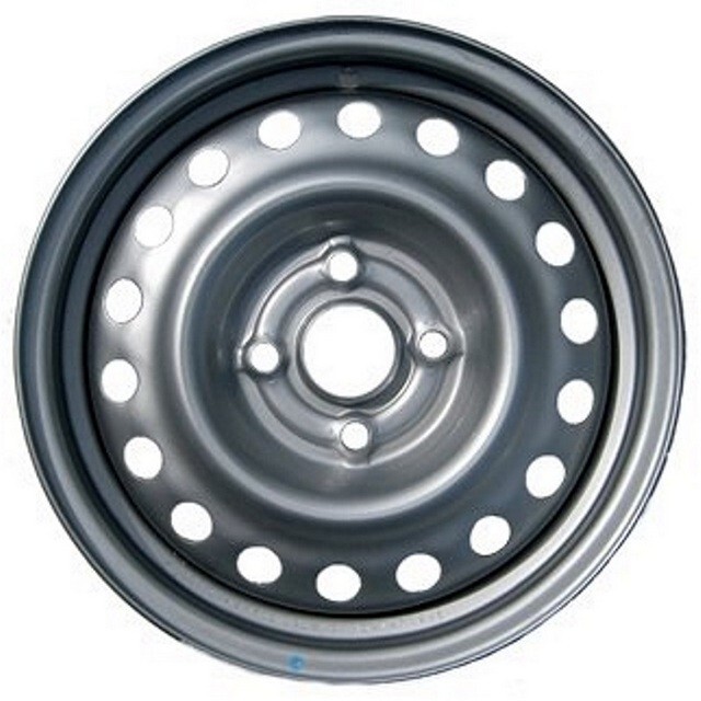 Сталеві диски Steel Daewoo R13 W4.5 PCD4x114.3 ET45 DIA69.1 (silver)-зображення-1