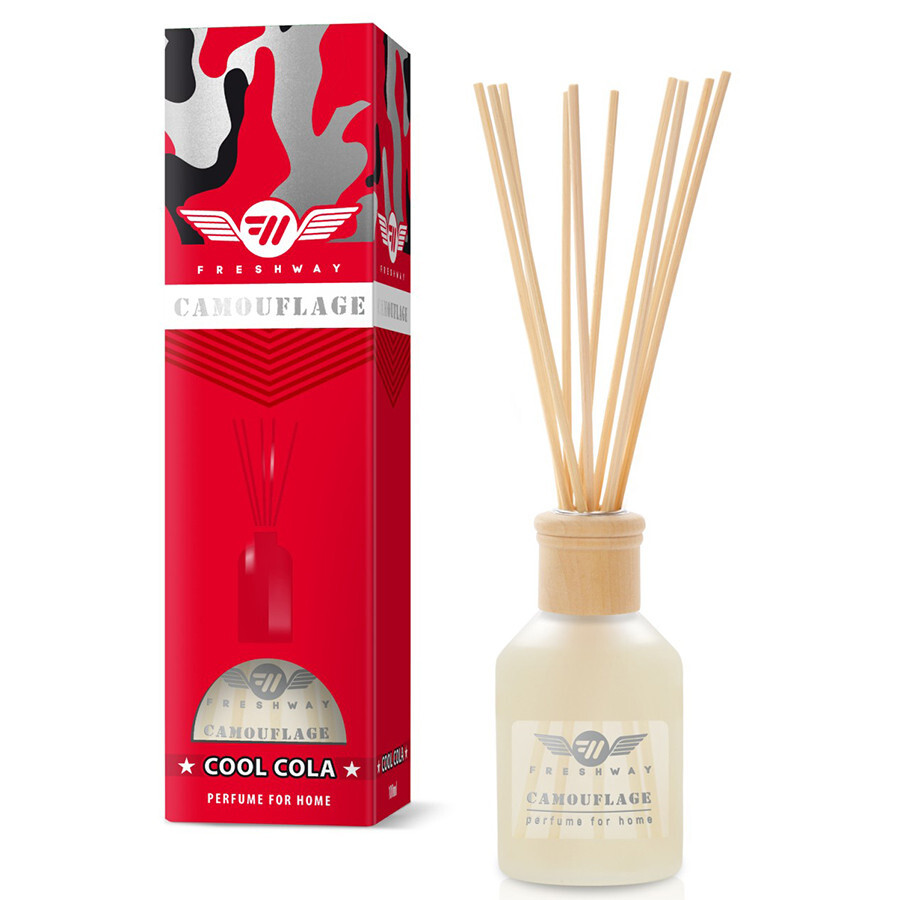 Аромадиффузор FreshWay Camouflage Cool Cola (Кока Кола) 100ml